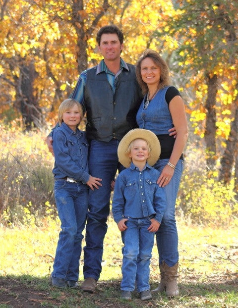 Fall Photo of the Carnley Family