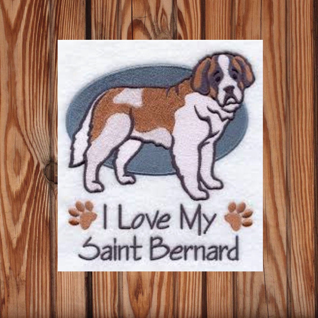 Saint Bernard Dish Towel