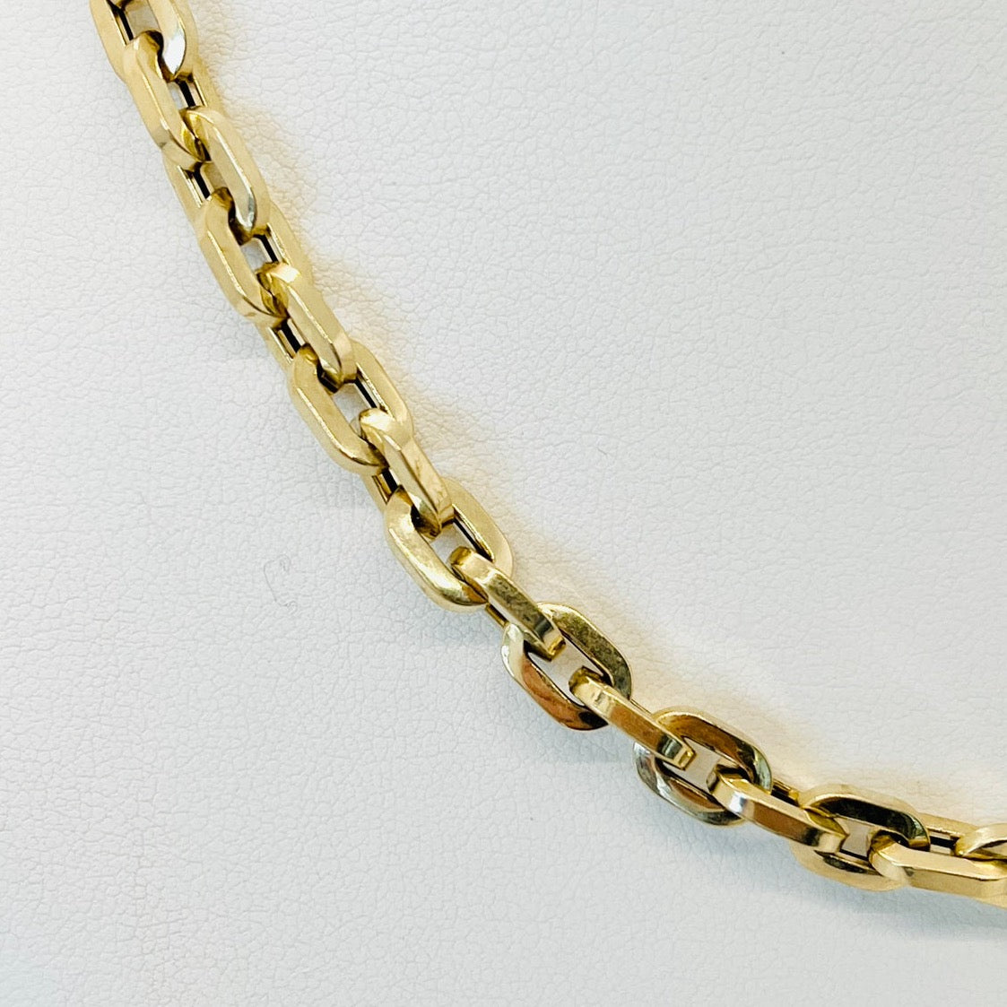 square link chain necklace