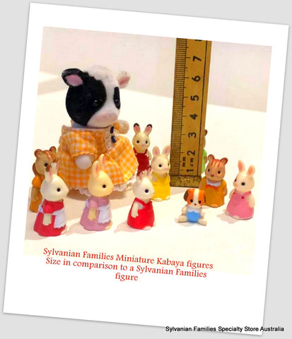 Sylvanian Families miniseries gashapon kabaya figures 1/64