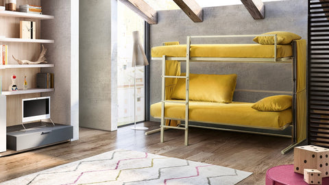 DOC sofa bunk bed by Clei London UK