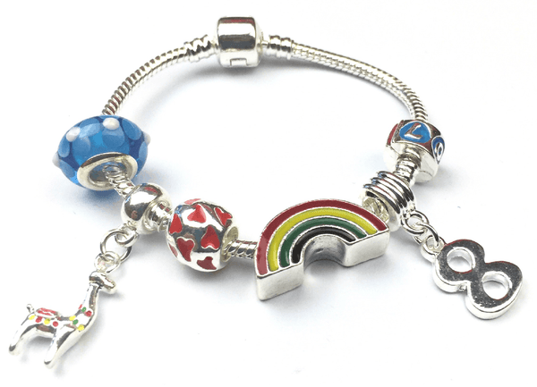 Clearly Charming Cupcake with Candle Italian Charm Bracelet Link