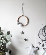 Mini Christmas Wreath Silver