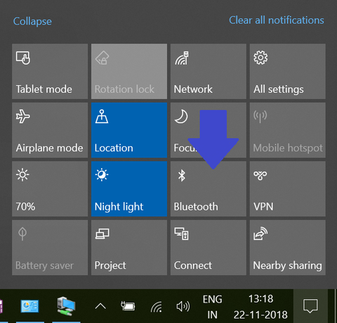 Windows 10 Bluetooth settings - TPS Tech Blog on Laptop Battery Health Tips 