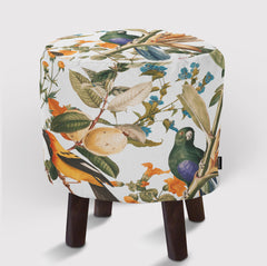 Pouf Floral and Birds XXXII