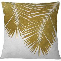 Cojín Palm Leaf Gold II