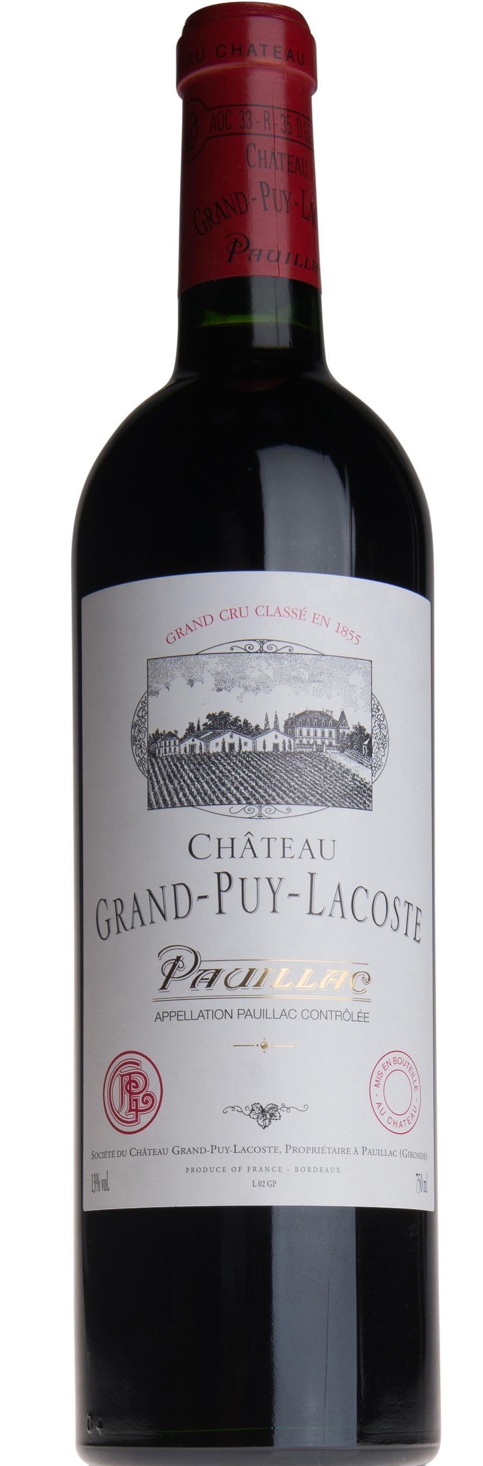 Grand-Puy-Lacoste Pauillac – Wine Chateau
