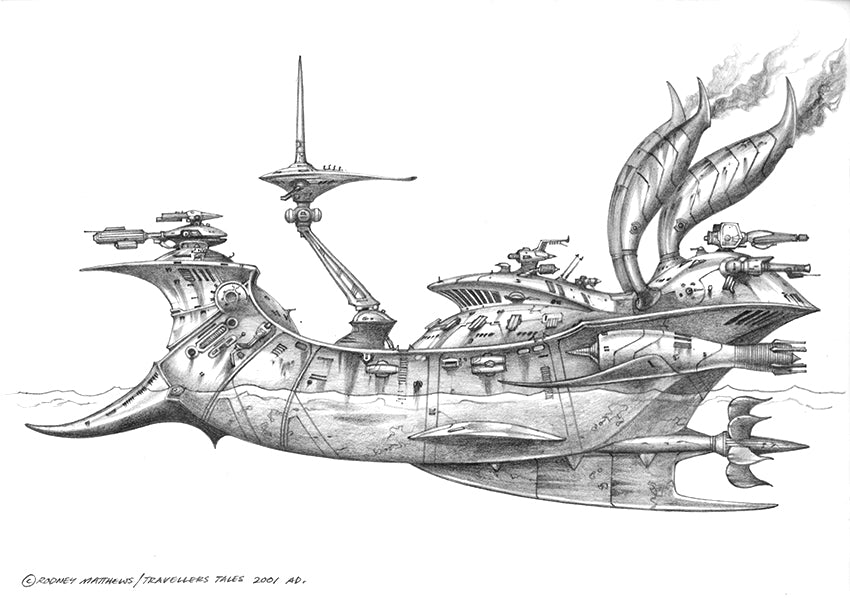 TT Haven The Barge © Rodney Matthews