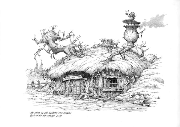 The Home of the Bloated Hob-goblin © Rodney Matthews Studios