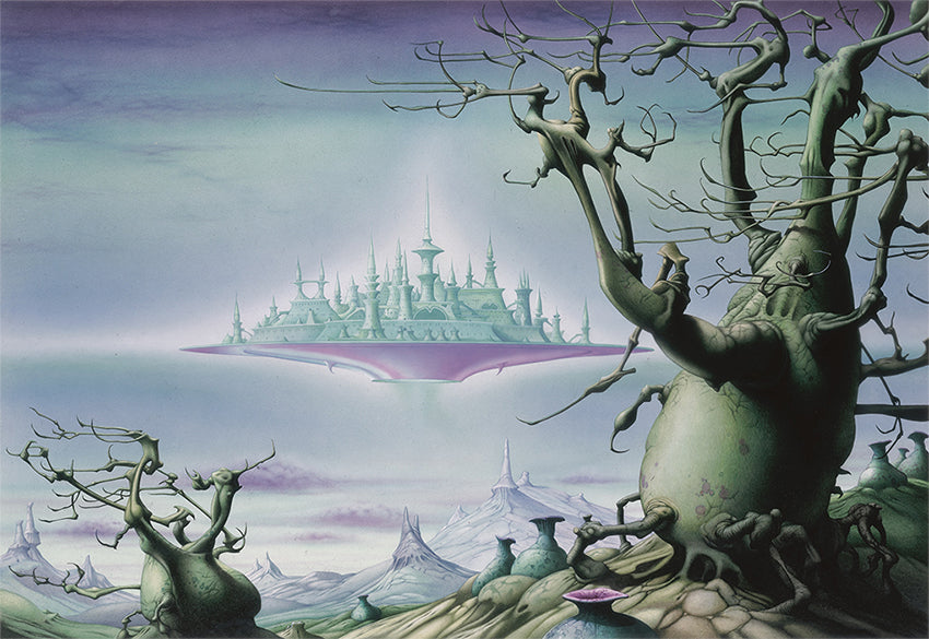 The Sky City by Rodney Matthews