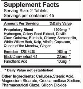 GR-911 Ingredients
