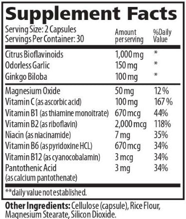 Ring Ease Supplement Facts