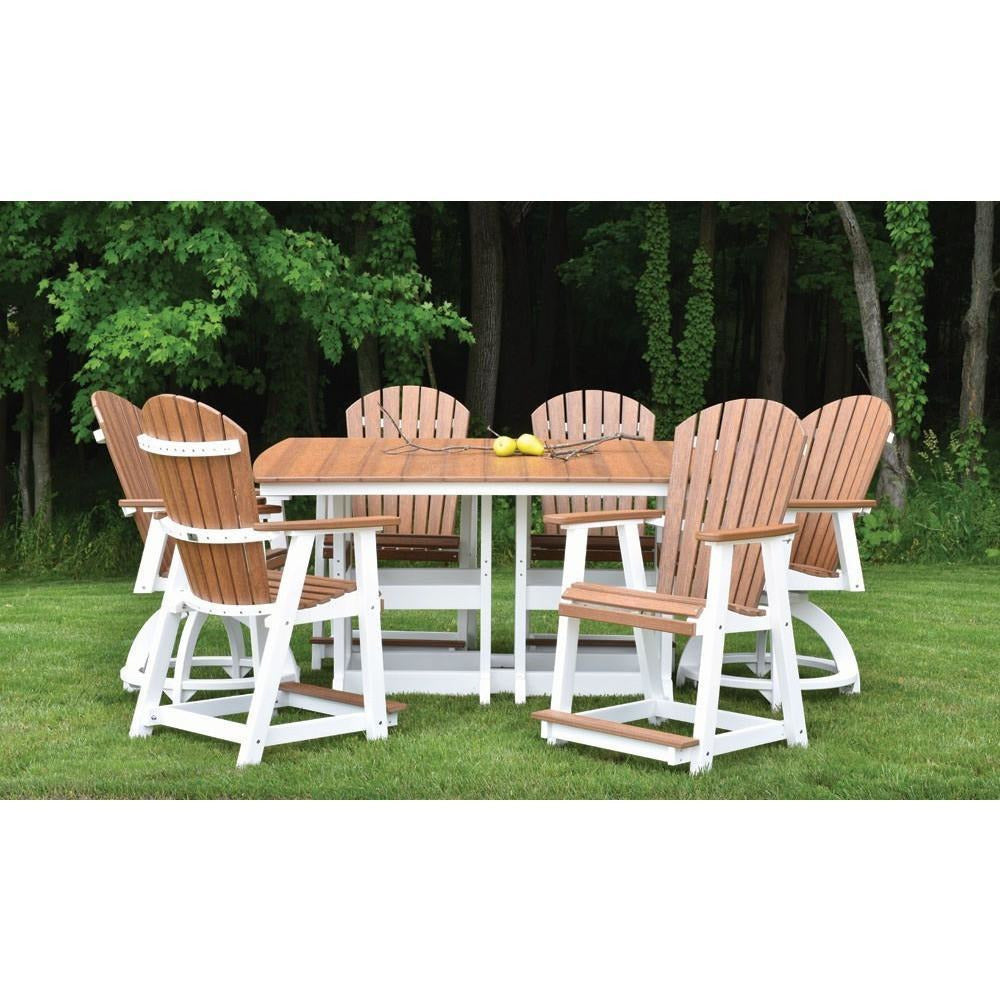 gold 5 piece dining set