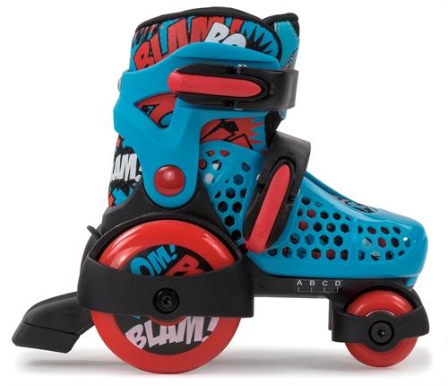 NEW SFR Stomper Boys/Girls/Junior Adjustable Quad Starter Roller Skates 