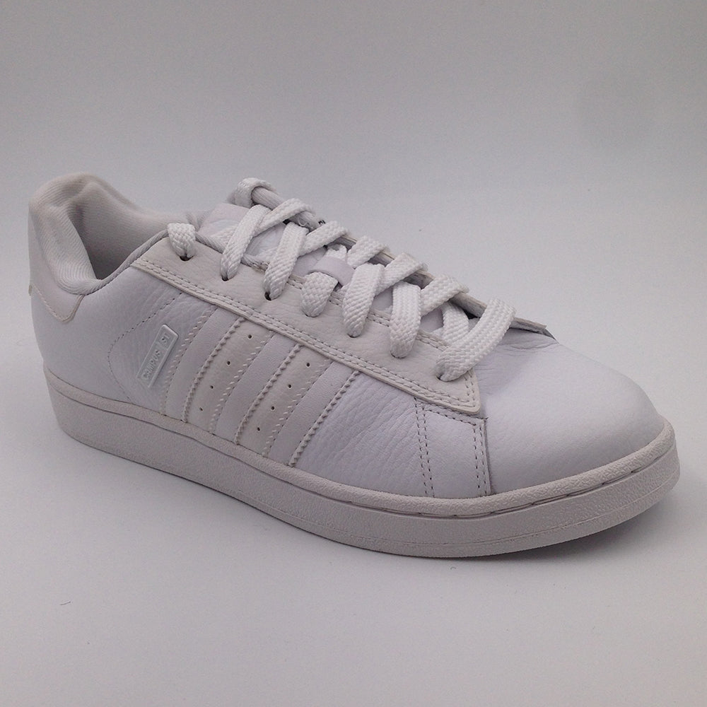 all white leather adidas womens