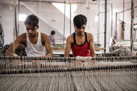 Young Indian Weavers