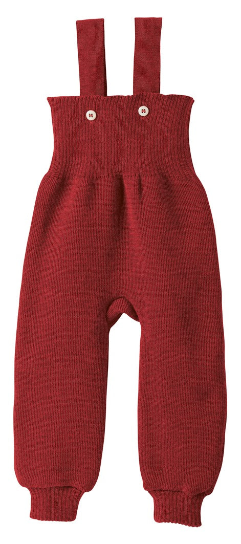 Load image into Gallery viewer, Disana Baby/Toddler Pants with Straps, Knitted Wool
