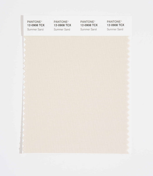 Pantone SMART Color Swatch Card 12-0908 TCX Summer Sand - Columbia Omni