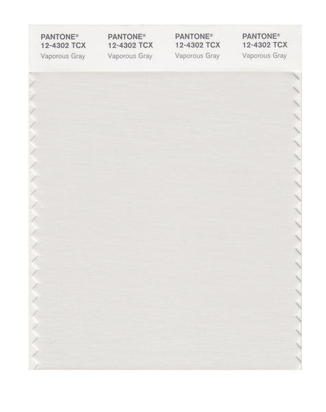 Pantone Smart Color Swatch Card 12 4302 Tcx Vaporous Gray Columbia