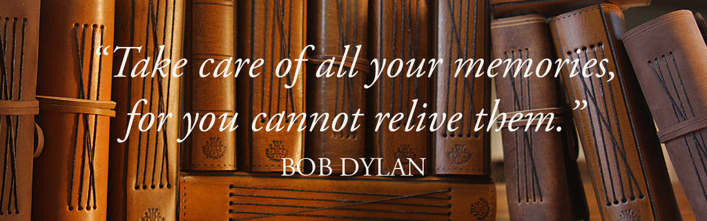 Bob Dylan Quote - A collection of Earthworks Journals