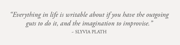 Sylvia Plath Quote Earthworks Journals