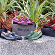Load image into Gallery viewer, Suede Slip-On Penny Loafer Olive