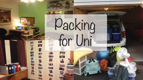 university packing list