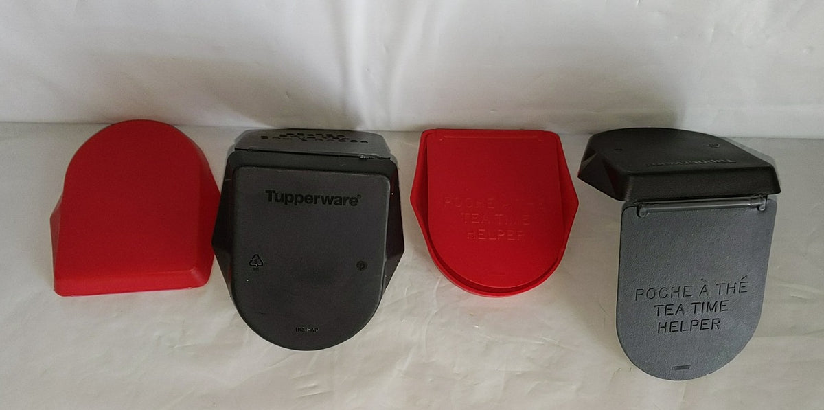 Details about   TUPPERWARE Tea Bag Squeezer Rest Holder Classic Tea Time Helper Gadgets BLUE 