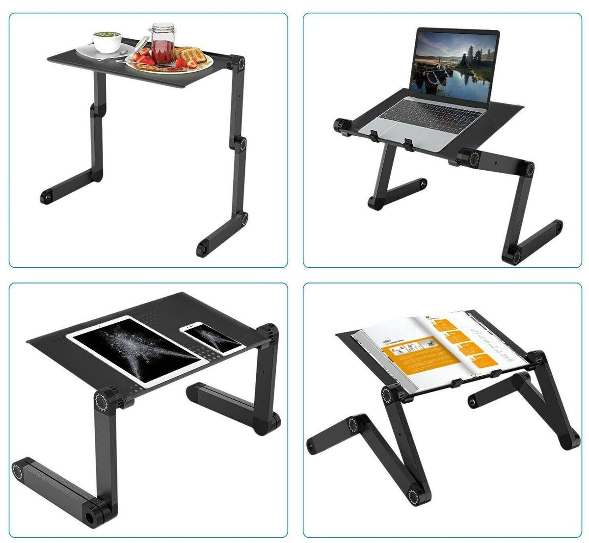 flex desk adjustable laptop stand