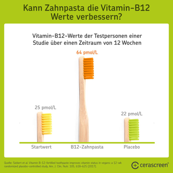 Vitamin-B12-Werte mit Zahnpasta verbessern