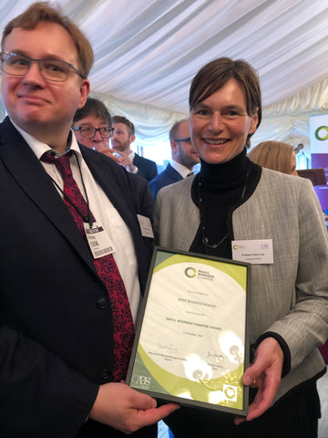 Kent Business School receiving their Small Business Charter accreditation