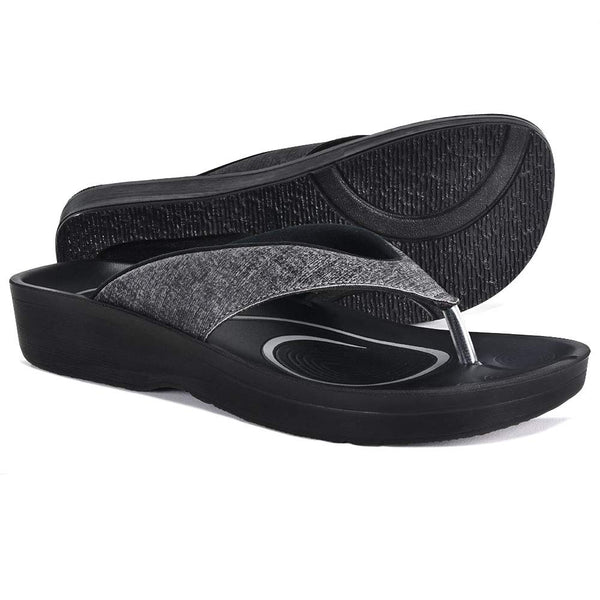 aerothotic original orthotic comfort thong style flip flops sandals for women with arch support for comfortable walk