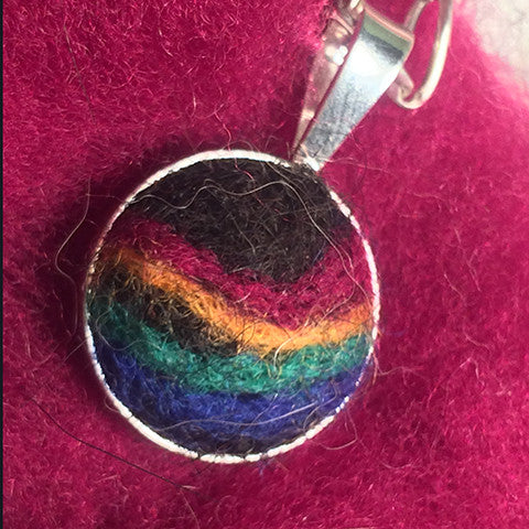 custom pet hair keepsake jewelry example