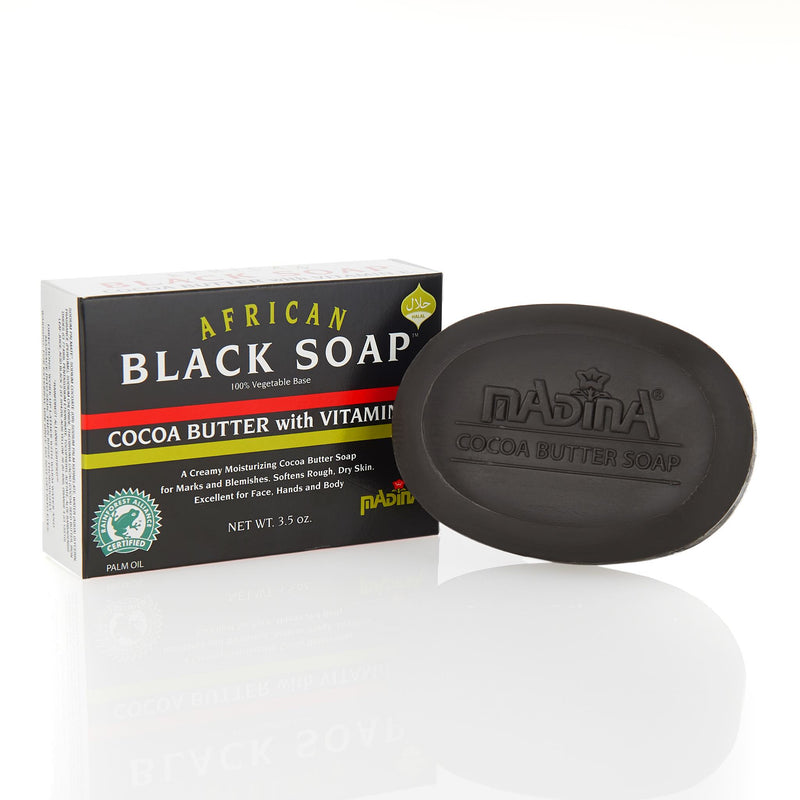 madina black soap