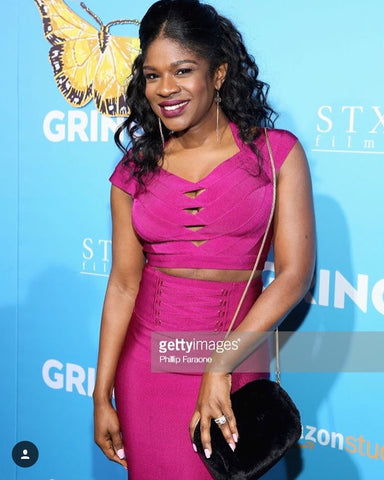 Edwina Findley wears Seven Saints at "Gringo" Premiere