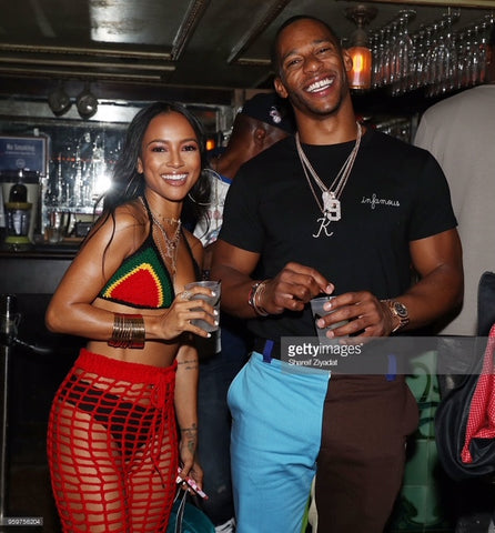 Karrueche Tran wears Seven Saints