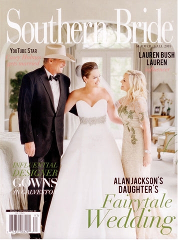 Seven Saints featured in Southern Bride Summer/Fall 2018
