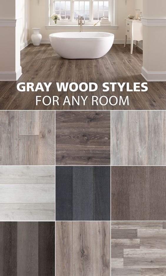 grey hardwood flooring for every room