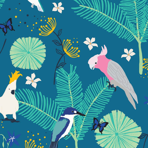 Wild Australia by Amanda Brandl fabric design