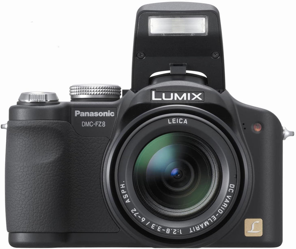 Hechting speling essence New Panasonic Lumix DMC-FZ8K 7.2MP Digital Camera with 12x Optical Image  Stabilized Zoom (Black) | Camera Wholesalers