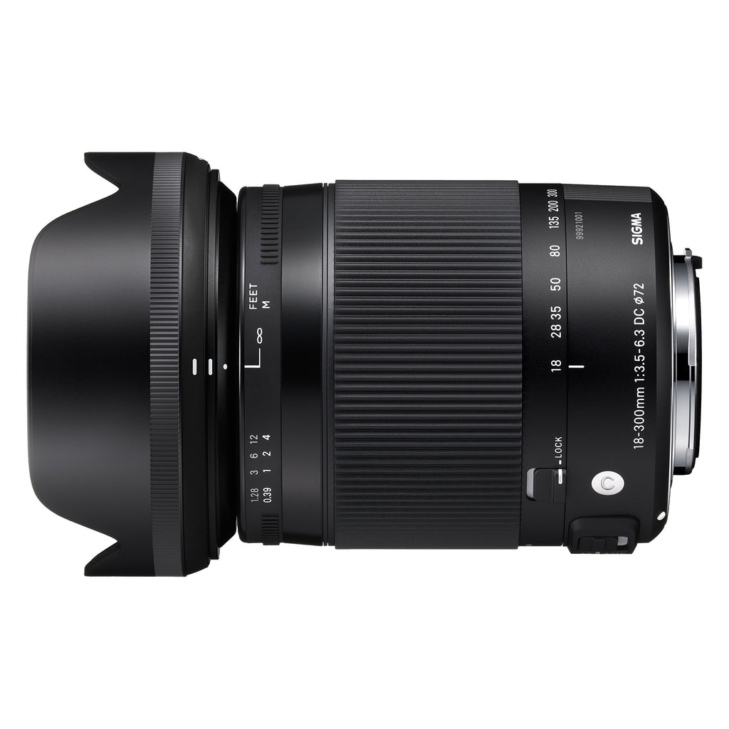 Sigma 18-300mm F3.5-6.3 Contemporary DC Macro OS HSM Lens for