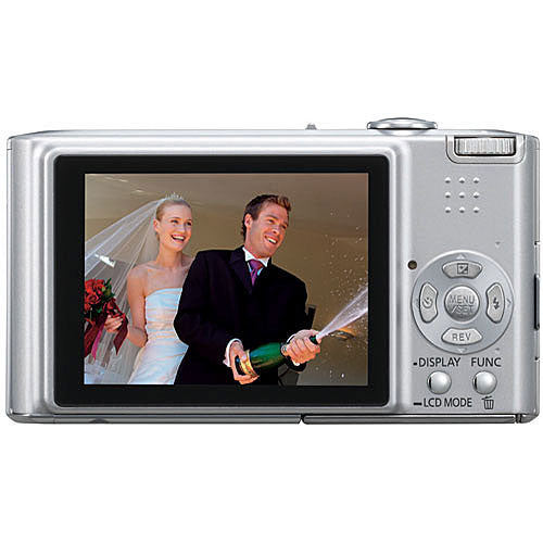 Magazijn optocht Hoge blootstelling Panasonic LUMIX DMC-FX33 Digital Camera (Silver)