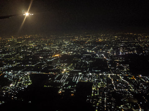 Jakarta from the plane