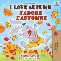 french bilingual book for kids seasons