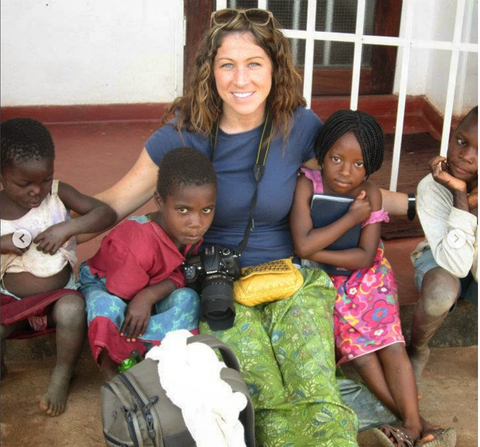 This is me with some of the children at The Passion Center back in 2012.