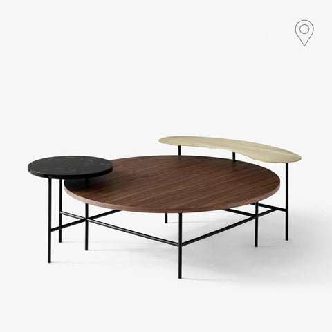 Diivanilaud Palette JH25, 103x118x42cm, pähklipuu - Nordic Design Home