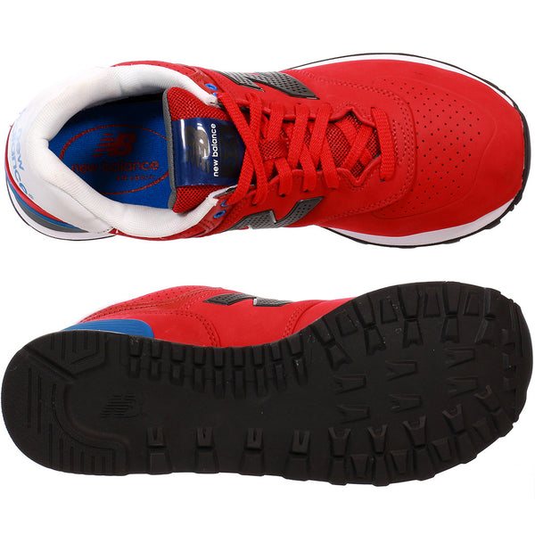 tenis new balance rojos hombre