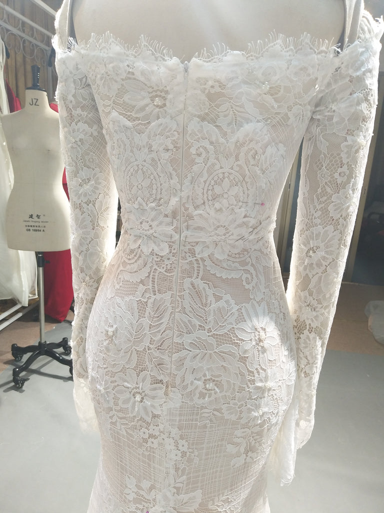 Darius Cordell Off The Shoulder Wedding Gown Inspired By Ester Couture