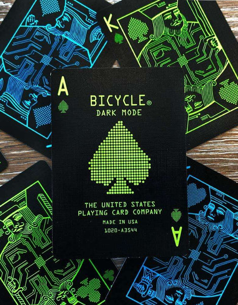 Bicycle-Dark MODE PLAYING CARDS POKER carte da gioco cardistry 