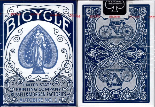 bicycle autobike playing cards